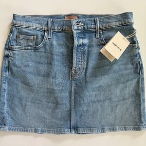 MOTHER Denim Mini Skirt